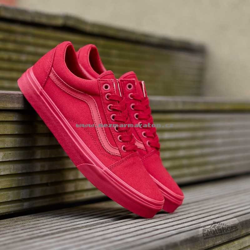 Vans Old Skool (Mono) Crimson jrhc356n1snw
